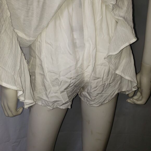 g Edition Regina Tie Front Romper Womens Size XS NEW - Picture 4 of 9